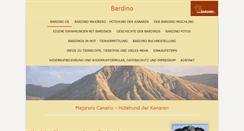 Desktop Screenshot of bardino.de